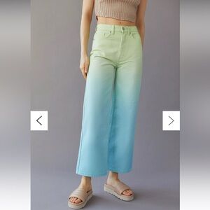 BDG High Waisted Wide Leg Jeans